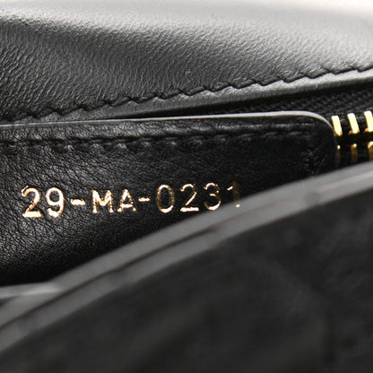 Christian Dior Calfskin Cannage Medium Caro Bag Black 7 of 10