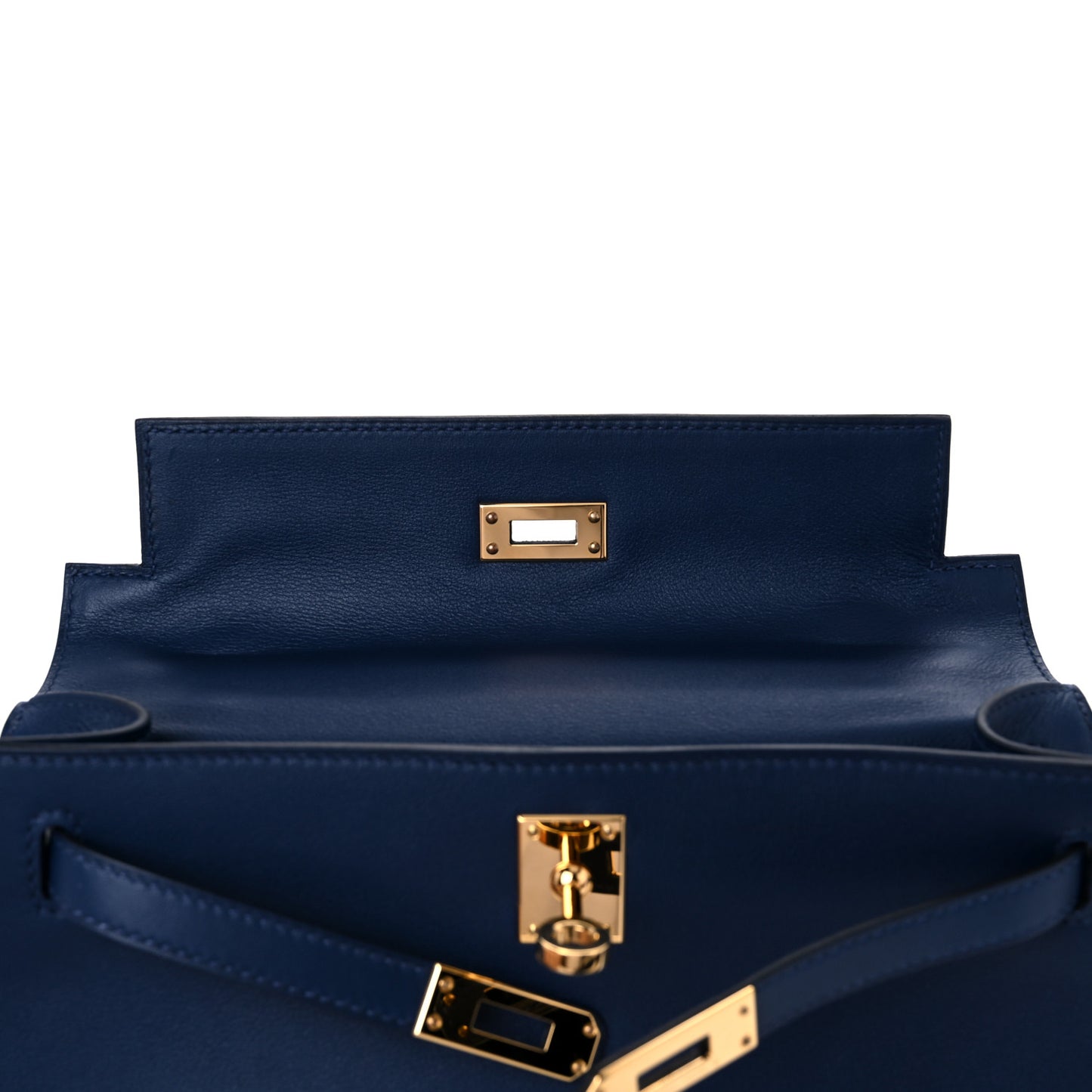 Swift Kelly Pochette Clutch Bleu Navy