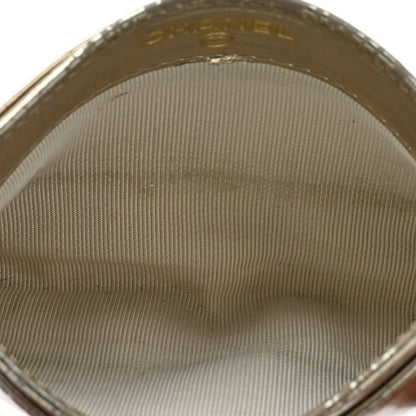 Chanel Metallic Calfskin CC Card Holder Gold 5 of 12