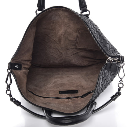 Bottega Veneta Nappa Intrecciato Medium Convertible Tote Black 14 of 19