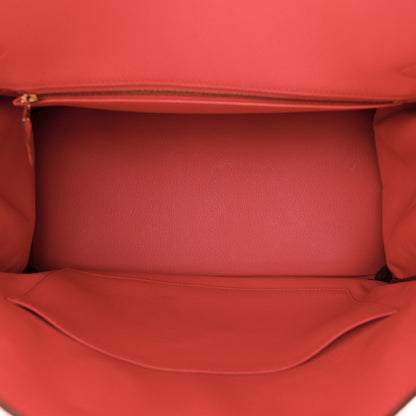 Hermes Taurillon Clemence BIRKIN 35 Rose Jaipur 5 of 14
