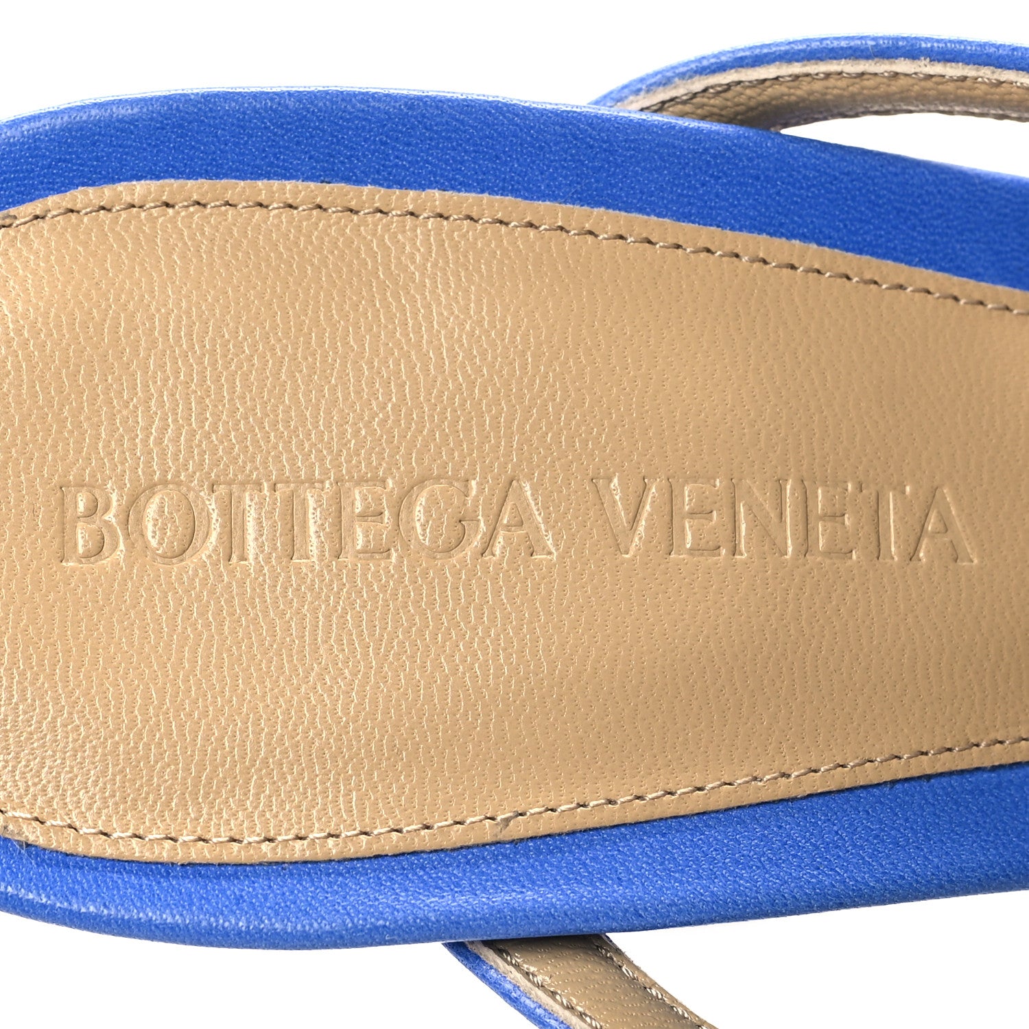 Bottega Veneta Lambskin Stretch Multi Strap 90mm Sandals 38 Aquarium 7 of 7