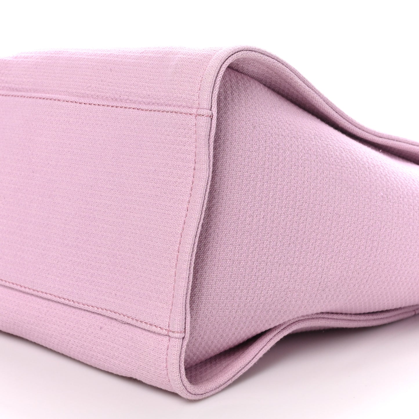 Mixed Fibers Medium Deauville Tote Dark Pink