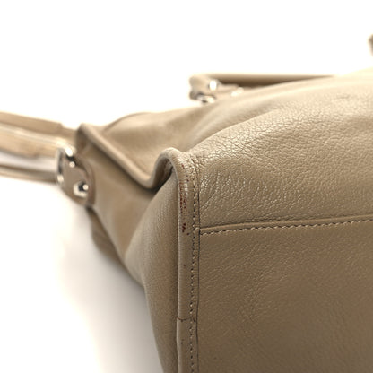 Balenciaga Chevre Silver Metallic Edge Hardware City Beige Dune Argille 11 of 16