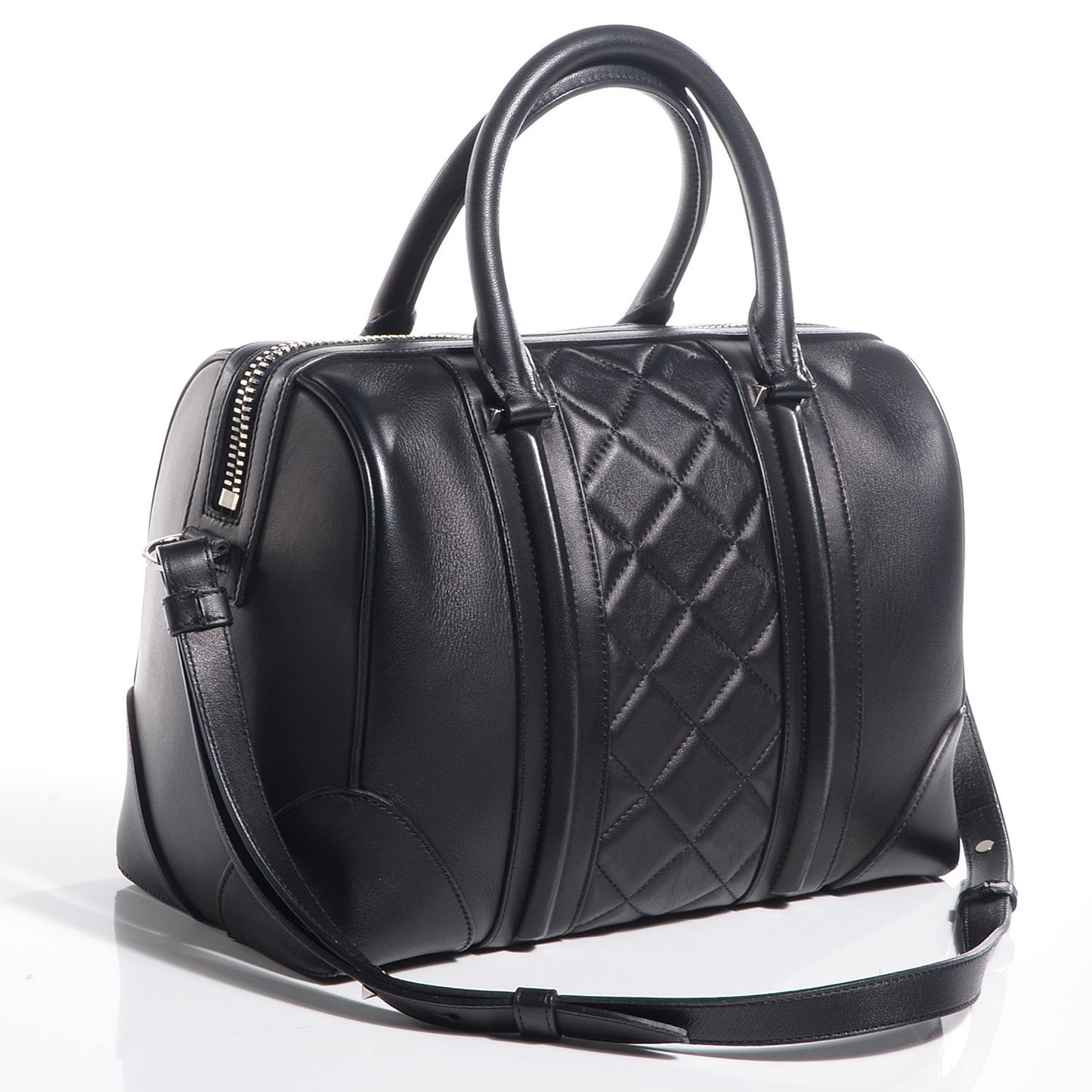 Lambskin Quilted Large Lucrezia Black