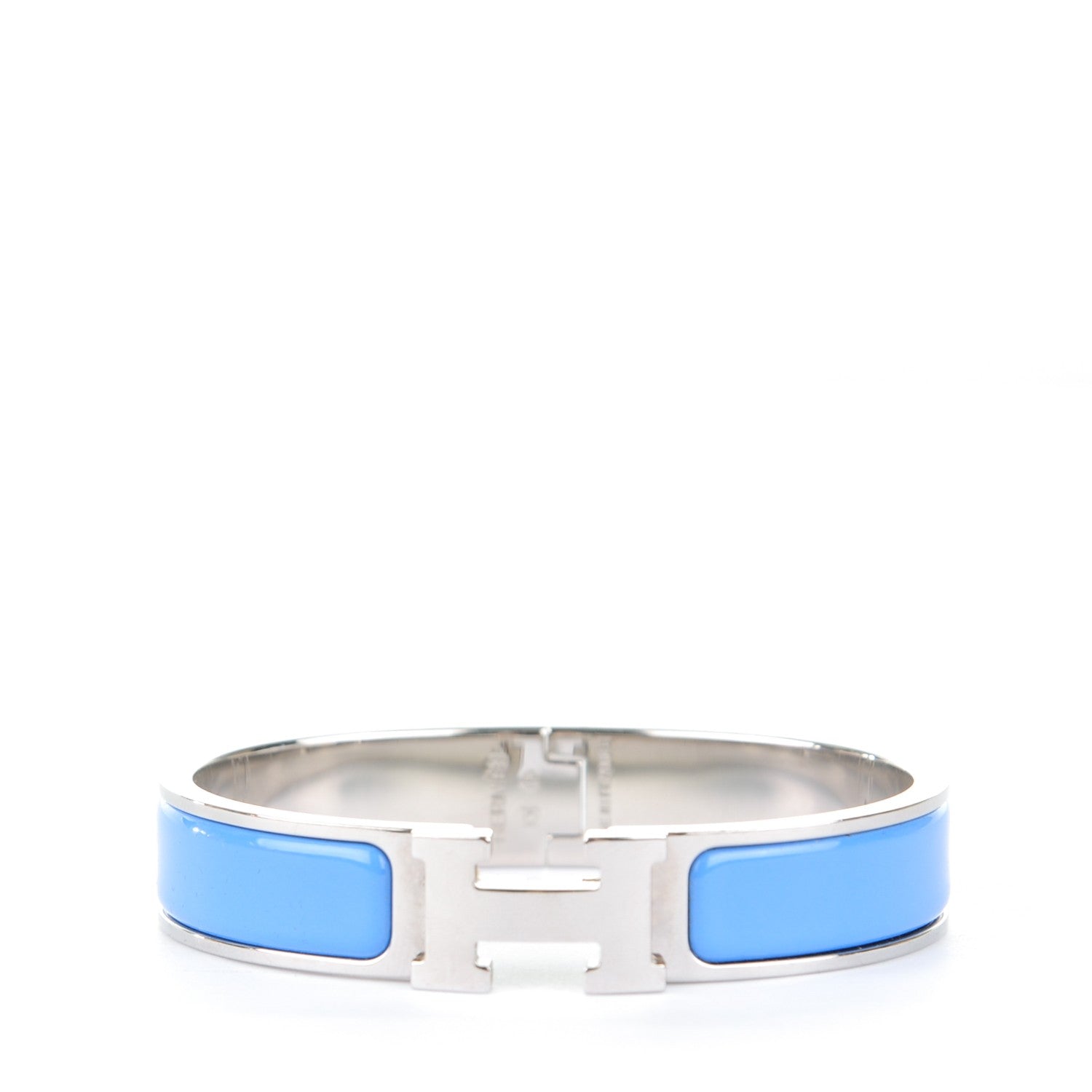 Hermes Enamel Narrow Clic Clac H Bracelet PM 1 of 4
