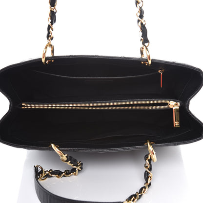 Chanel Caviar Quilted Grand Shopping Tote GST Black 5 of 13
