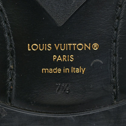 Louis Vuitton Epi Calfskin Mens Kensington Derby Lace Up Shoes 7.5 Black 8 of 9