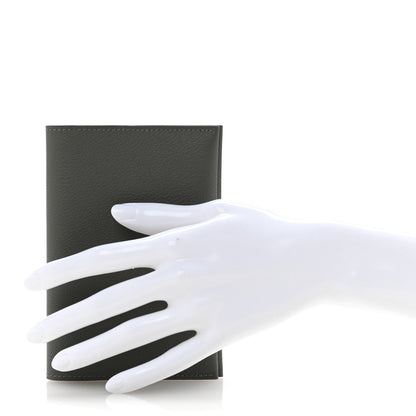Hermes Evercolor R.M.S Passport Holder Gris Meyer 2 of 10
