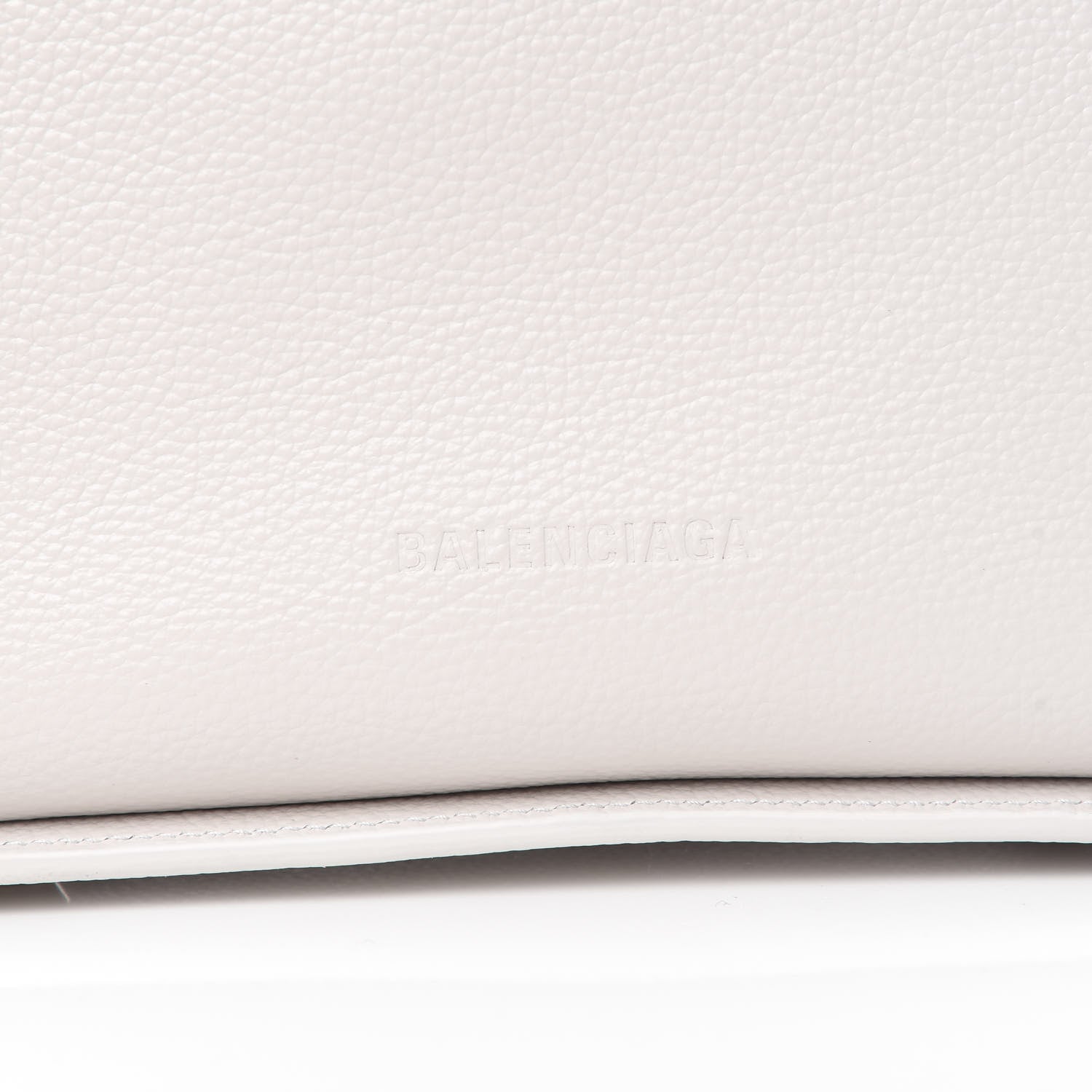 Balenciaga Grained Calfskin Medium 2.0 North South Shopping Tote White 11 of 11