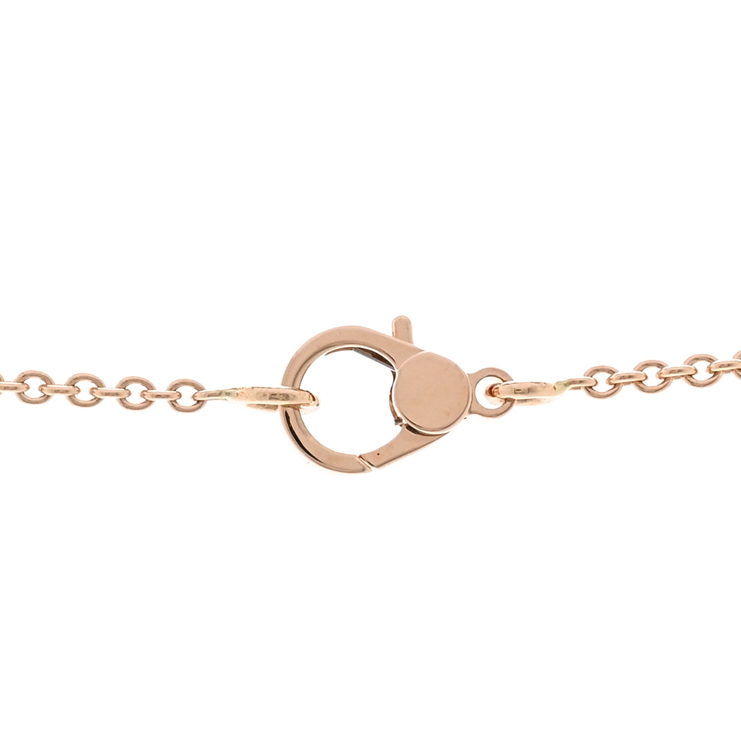 18K Rose Gold Diamond Finesse Pendant Necklace