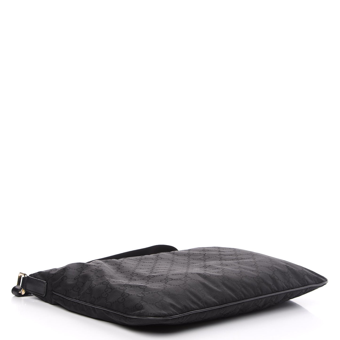 Nylon Monogram Messenger Black