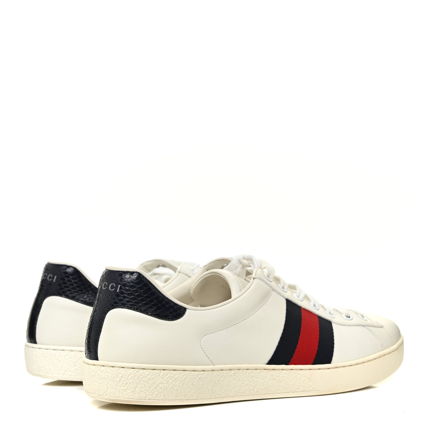 Miro Soft Calfskin Ayers Web Mens Ace Sneakers 11.5 White Blue