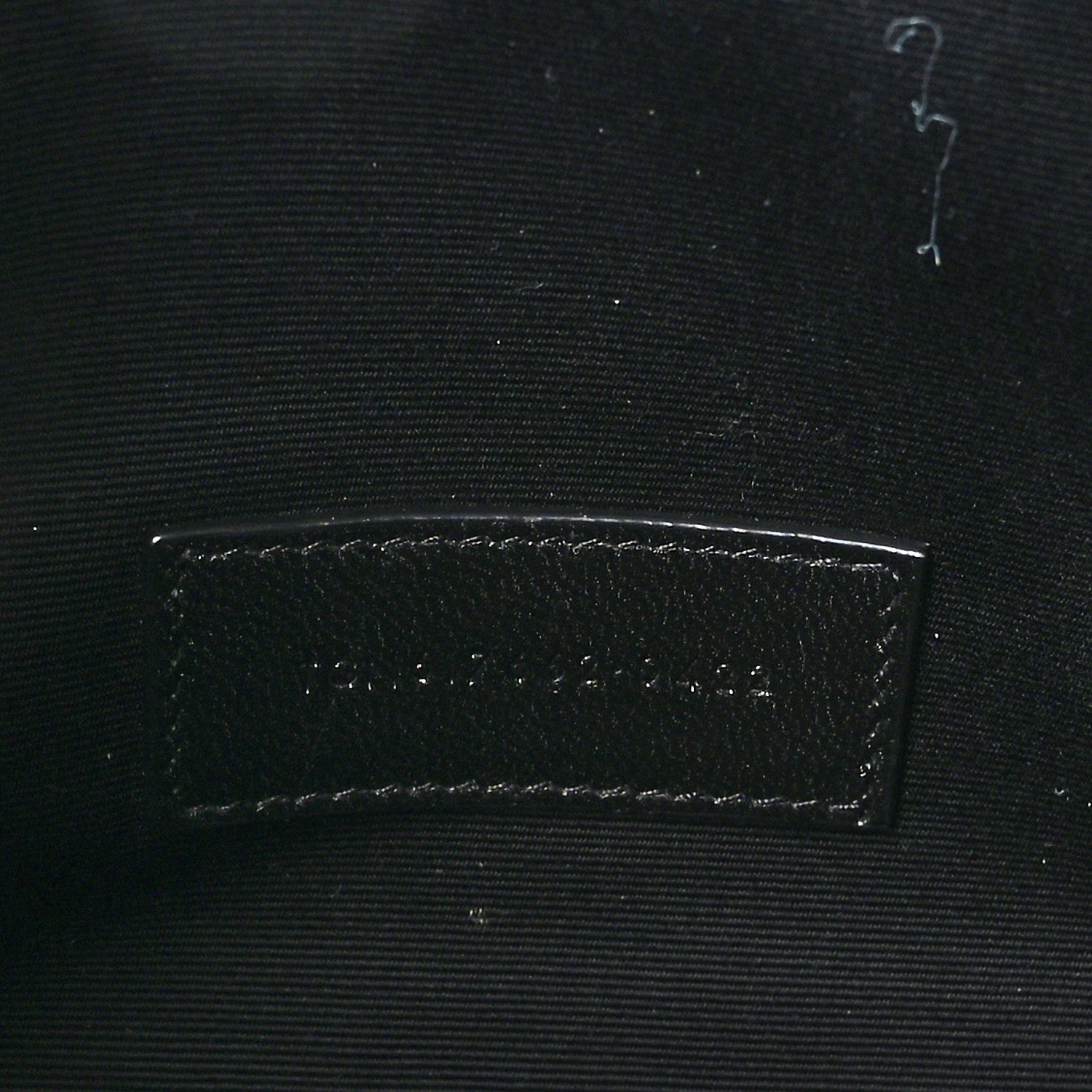 Saint Laurent Grain De Poudre Matelasse Chevron Monogram Envelope Clutch Black 7 of 9
