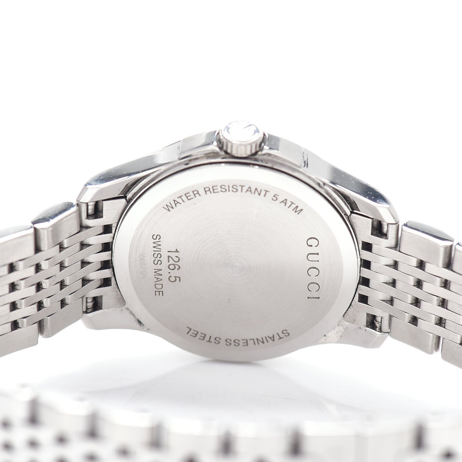 Gucci Stainless Steel 27mm G-Timeless Quartz Watch Brown 4 of 4