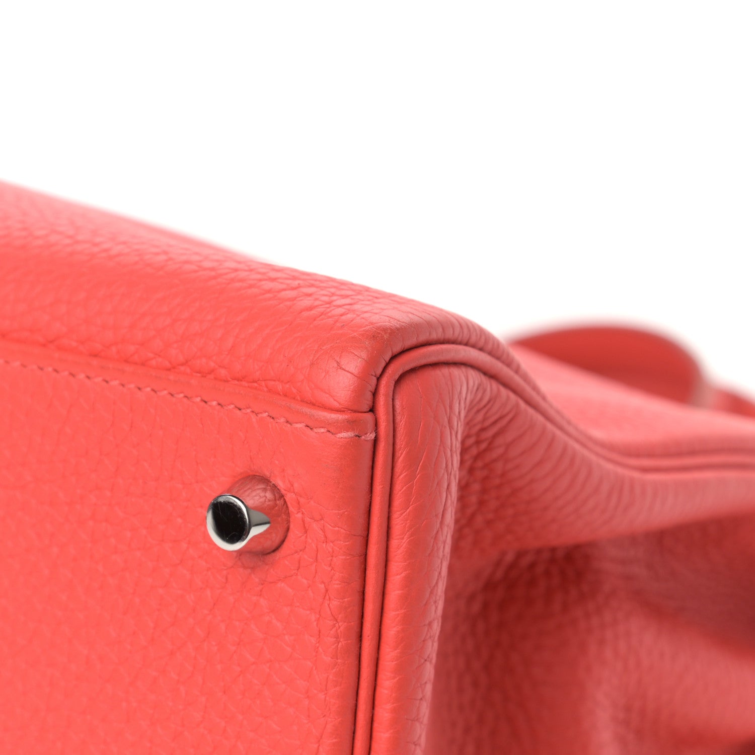Hermes Taurillon Clemence Kelly Retourne 35 Rose Jaipur 8 of 12