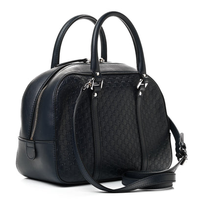 Gucci Microguccissima Medium Crossbody Bag Blue 3 of 9