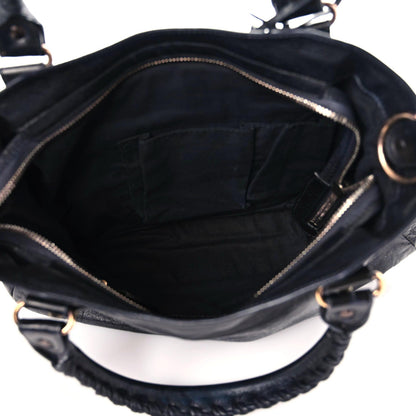 Balenciaga Agneau Giant 12 Rose Gold Hardware Town Black 13 of 18