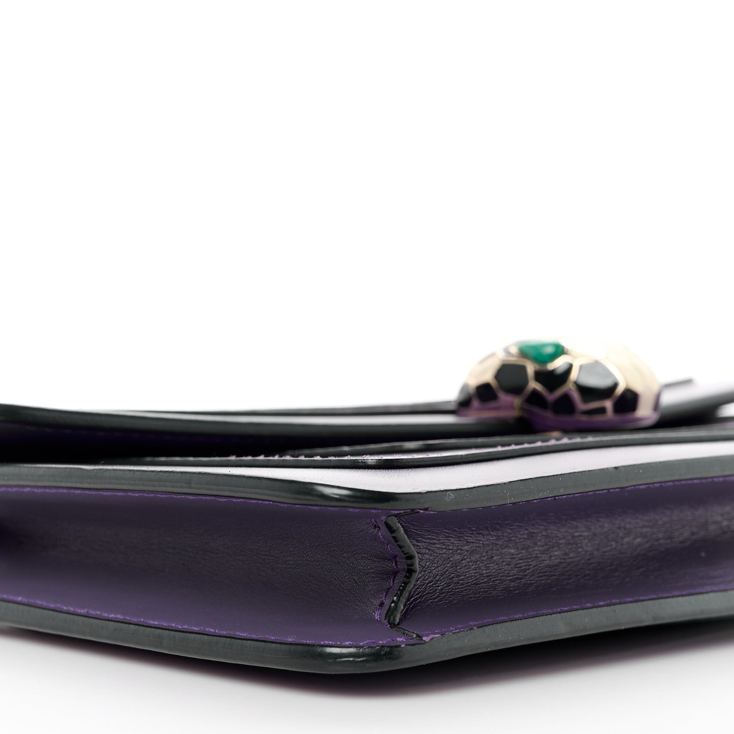 Calfskin Serpenti Forever Shoulder Bag Purple