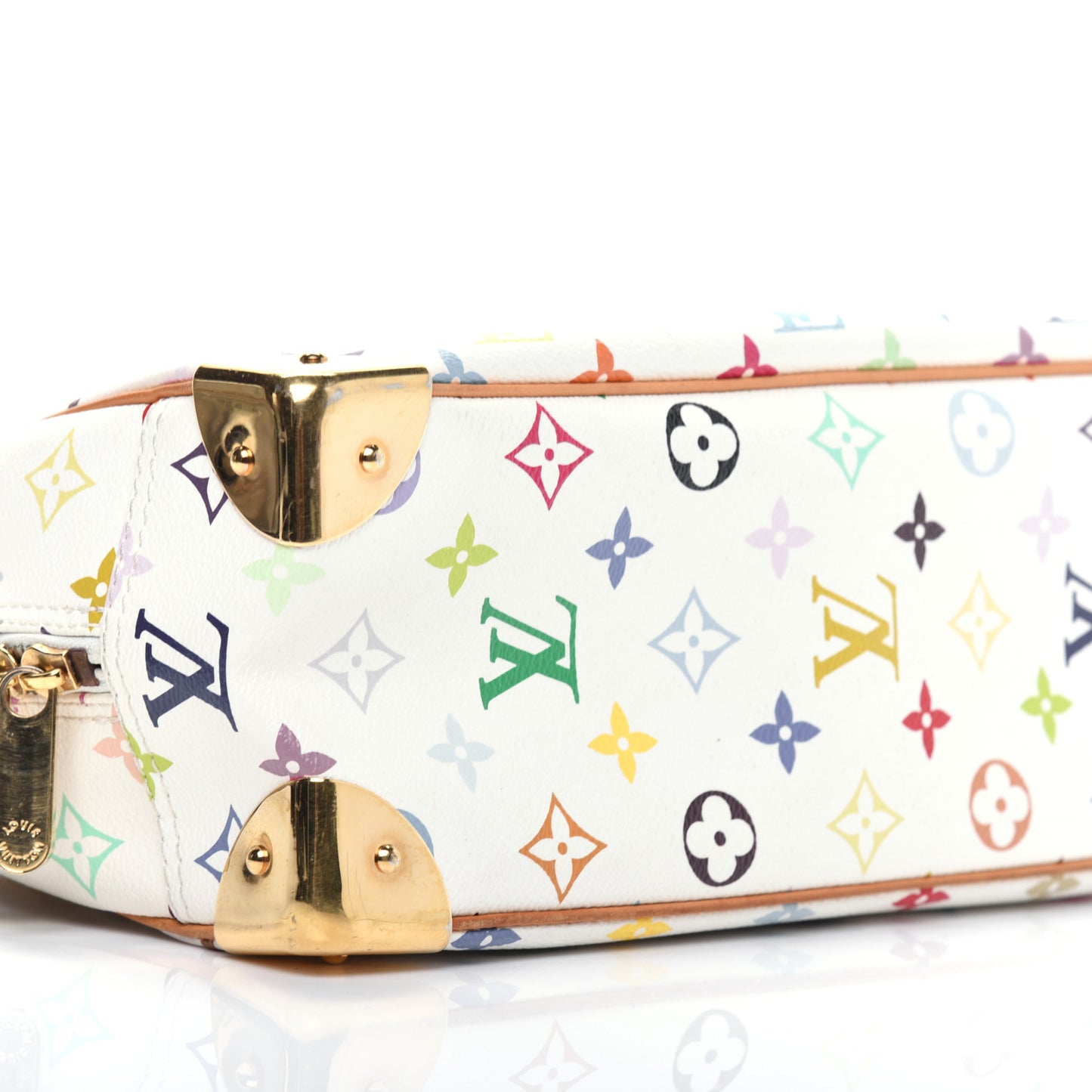 Monogram Multicolor Trouville White