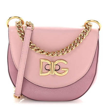 Dolce & Gabbana Calfskin Media Wifi Shoulder Bag Pink 1 of 10