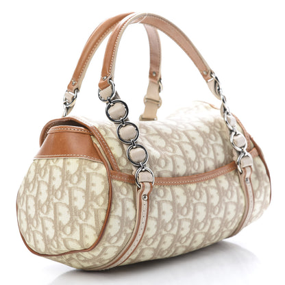 Christian Dior Monogram Romantique Trotter Flap Bag Beige 3 of 16