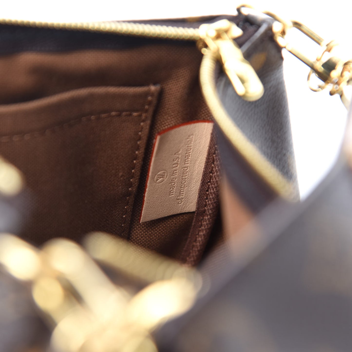 Monogram Multi Pochette Accessories Kaki