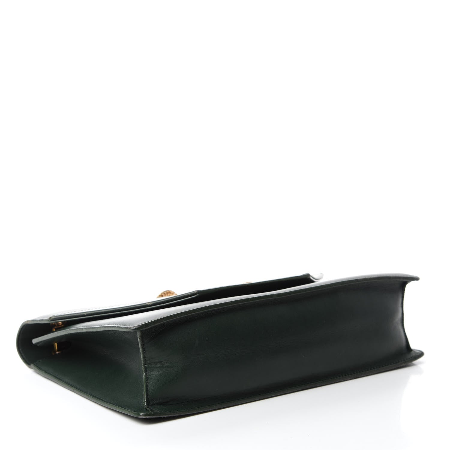 Saint Laurent Calfskin Medium Classic Betty Dark Green 4 of 18