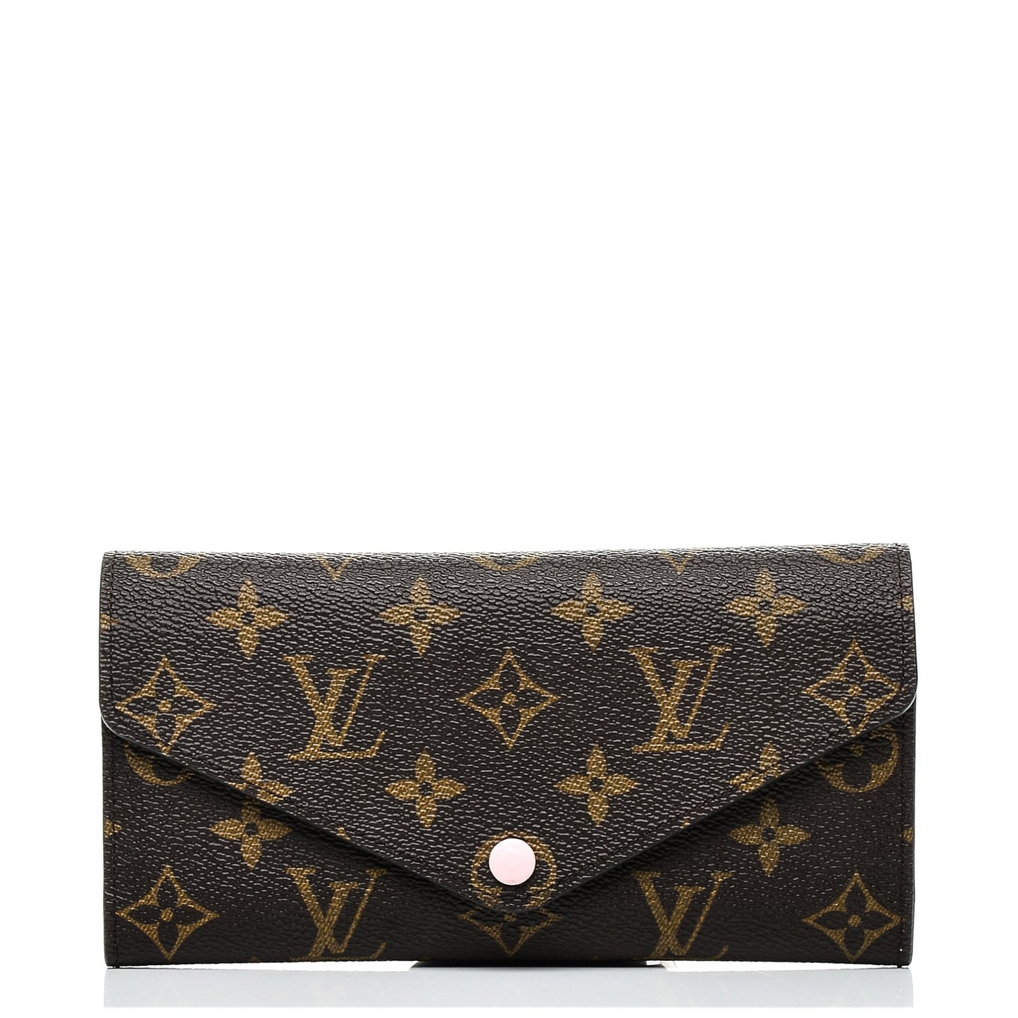 Monogram Josephine Wallet Rose Ballerine