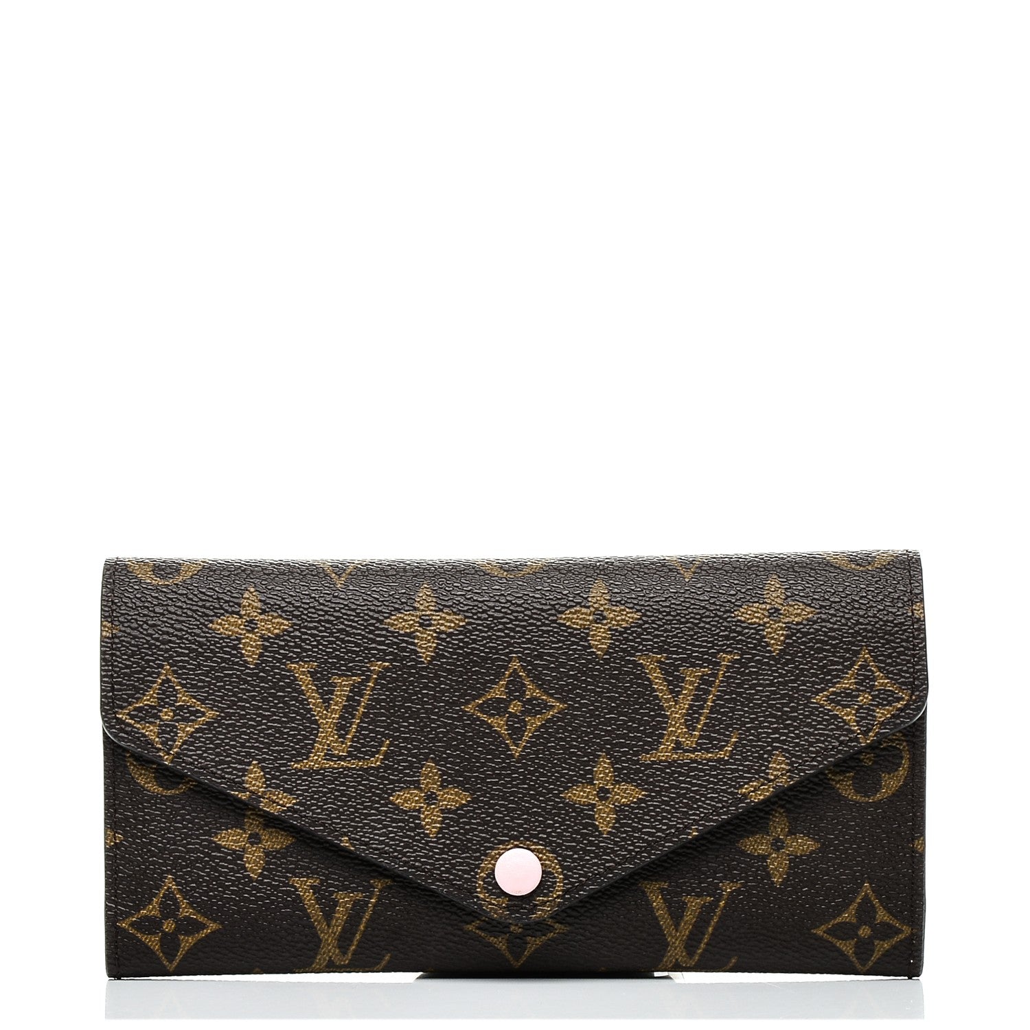 Louis Vuitton Monogram Josephine Wallet Rose Ballerine 1 of 6