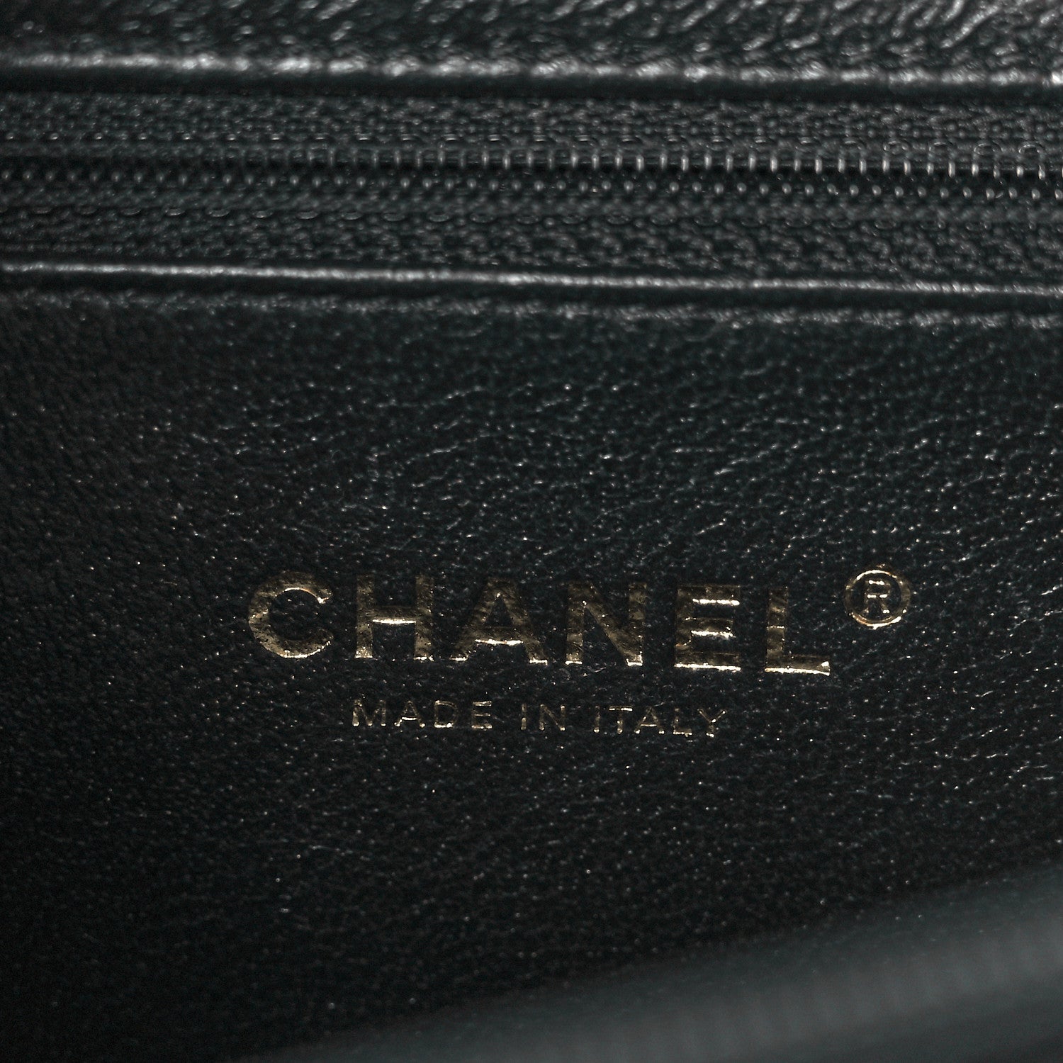 Chanel Caviar Quilted Medium CC Filigree Vanity Case Black 6 of 11