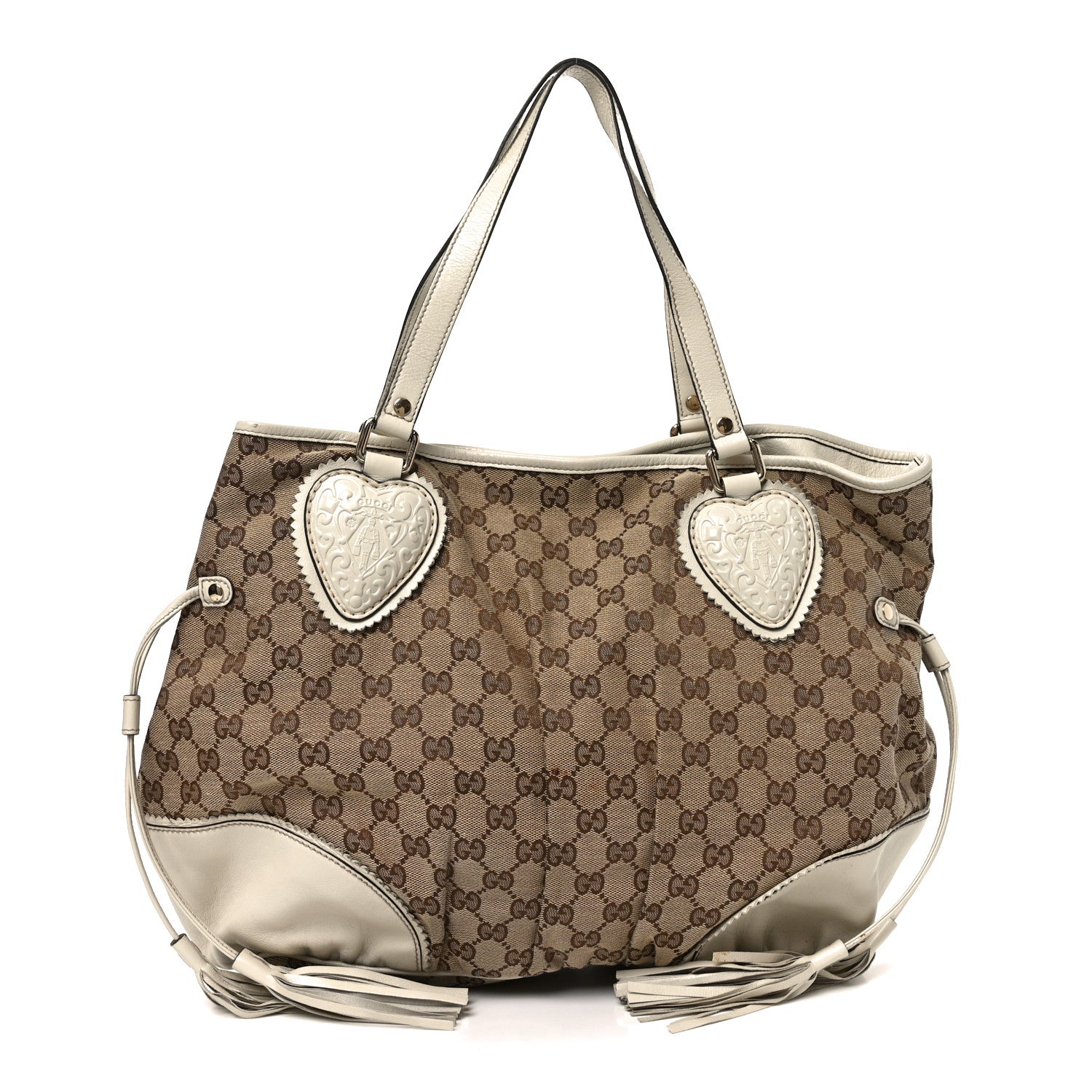 Gucci Monogram Large Tribeca Tote Off White 1 of 10