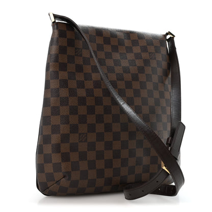 Louis Vuitton Damier Ebene Musette GM 3 of 14