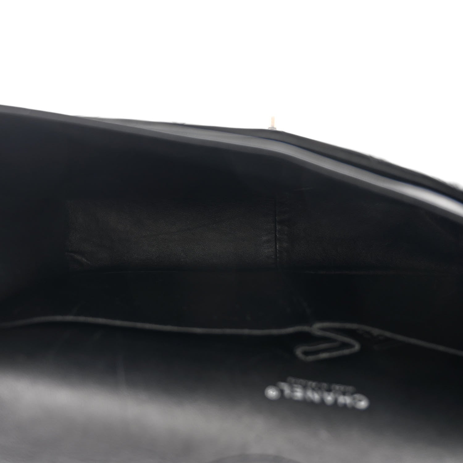 Chanel Patent Quilted Maxi Double Flap Black 5 of 14