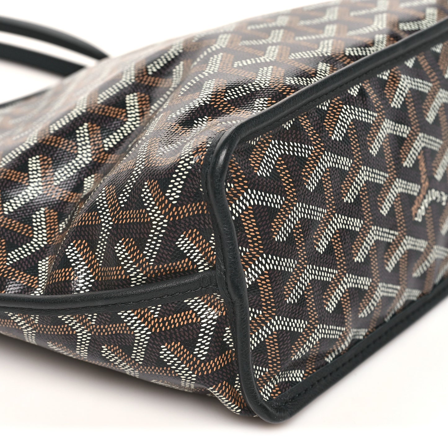 Goyardine Reversible Mini Anjou Black