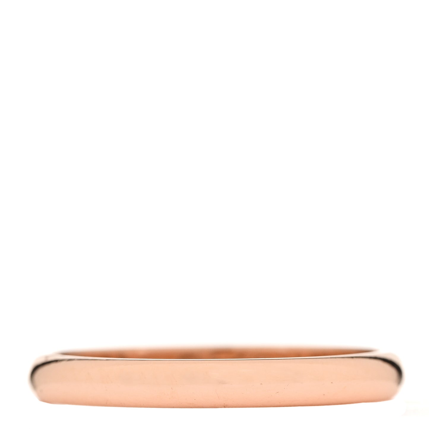 18K Pink Gold 2.5mm 1895 Wedding Band Ring 52 6