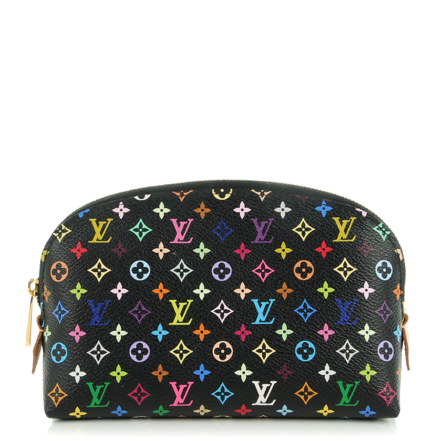 Louis Vuitton Monogram Multicolor Cosmetic Pouch Black Grenade 1 of 7