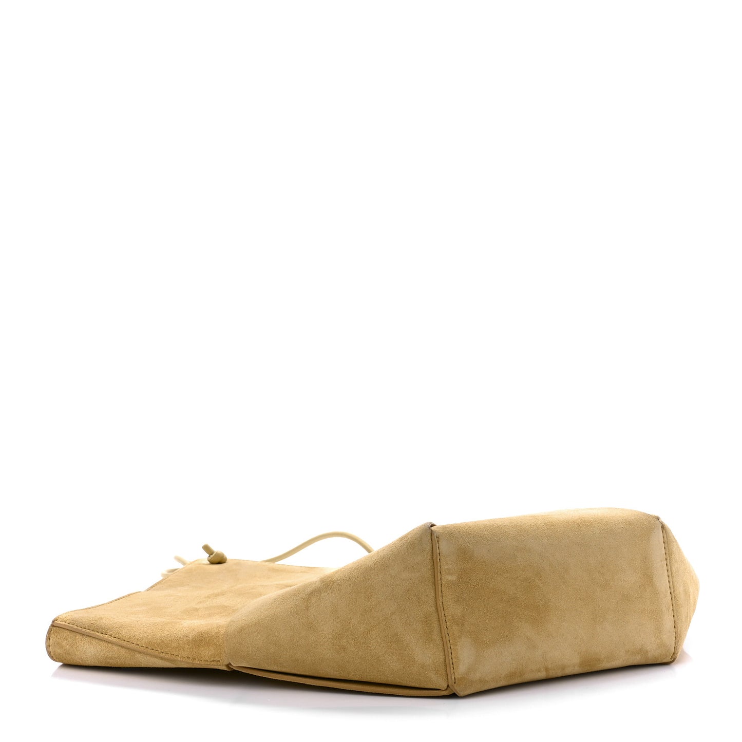 Suede Maxi Intrecciato Tote Cane Sugar Tapioca