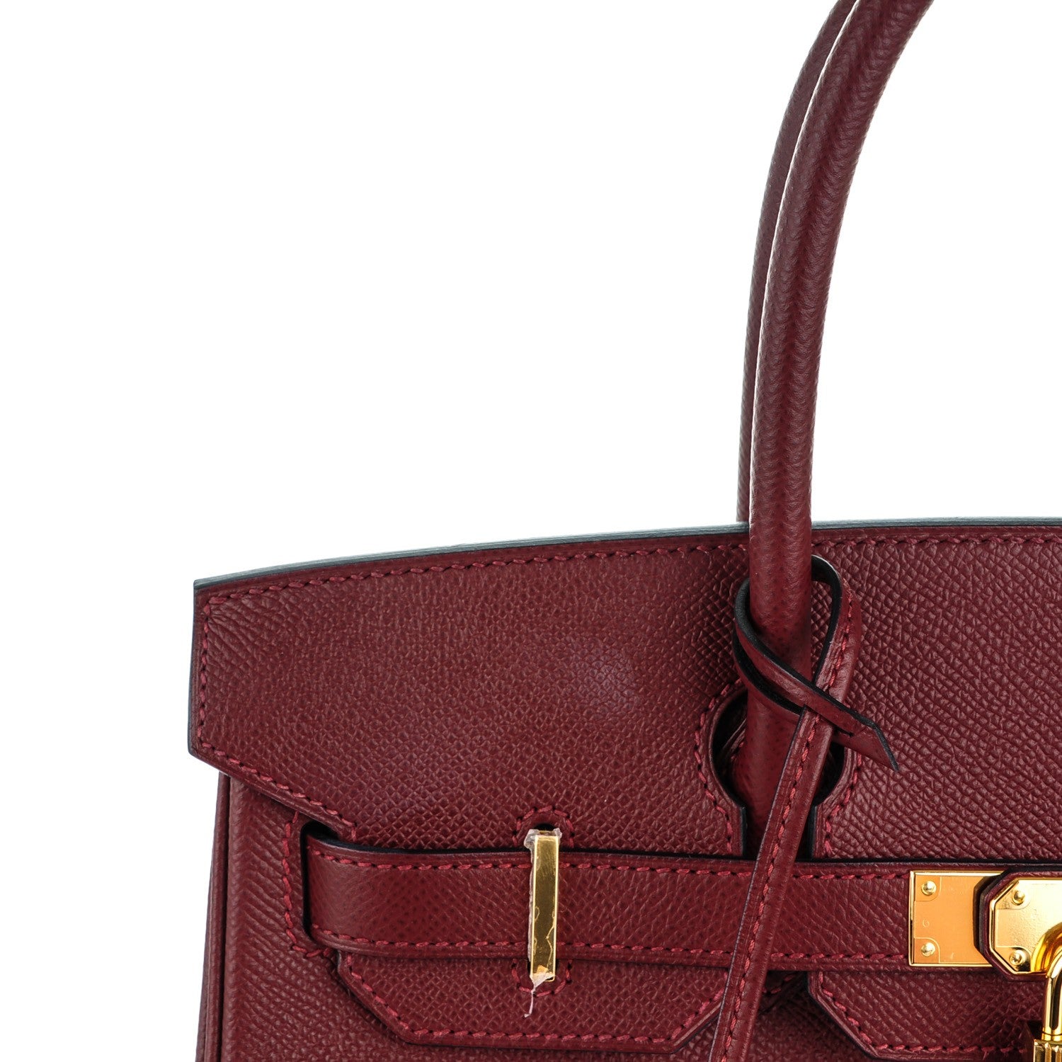 Hermes Epsom Birkin 30 Rouge H 26 of 26
