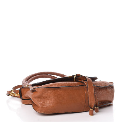 Chloe Calfskin Small Marcie Satchel Tan 4 of 10