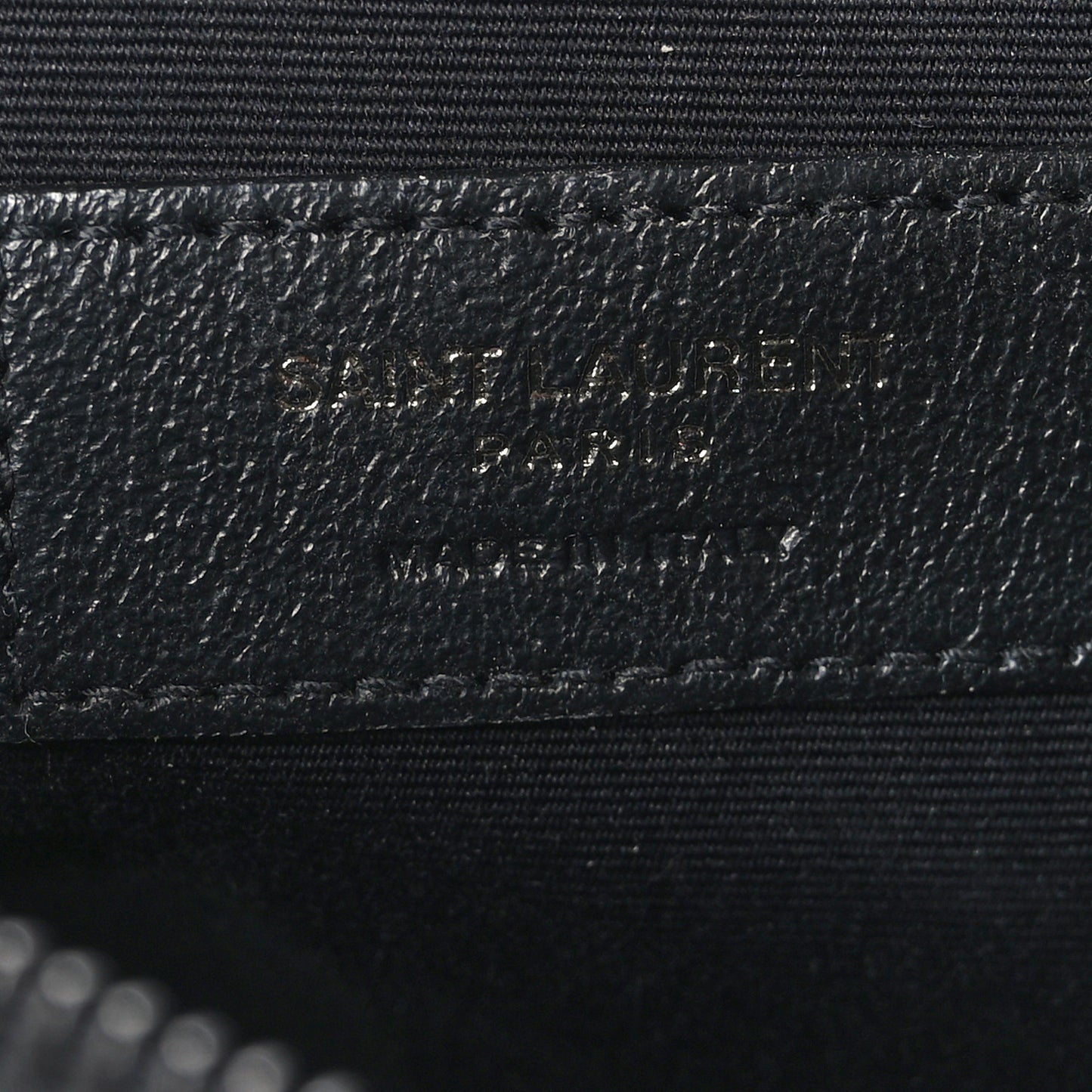 Calfskin Matelasse Monogram Monochrome Lou Camera Bag Black