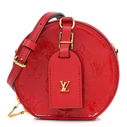 Louis Vuitton Vernis Mini Boite Chapeau Souple Red 1 of 7