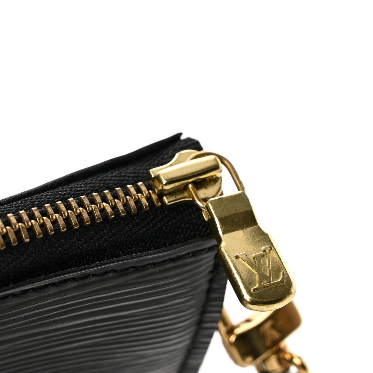 Louis Vuitton Epi Pochette Accessories 24 Black 11 of 12