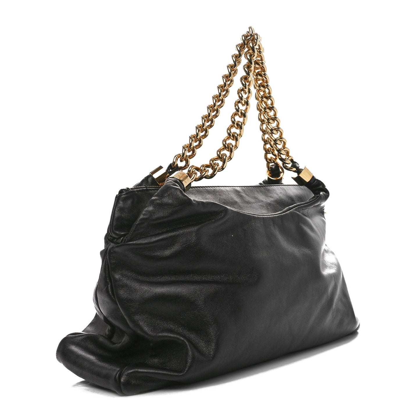 Calfskin Rodeo Drive Hobo Black