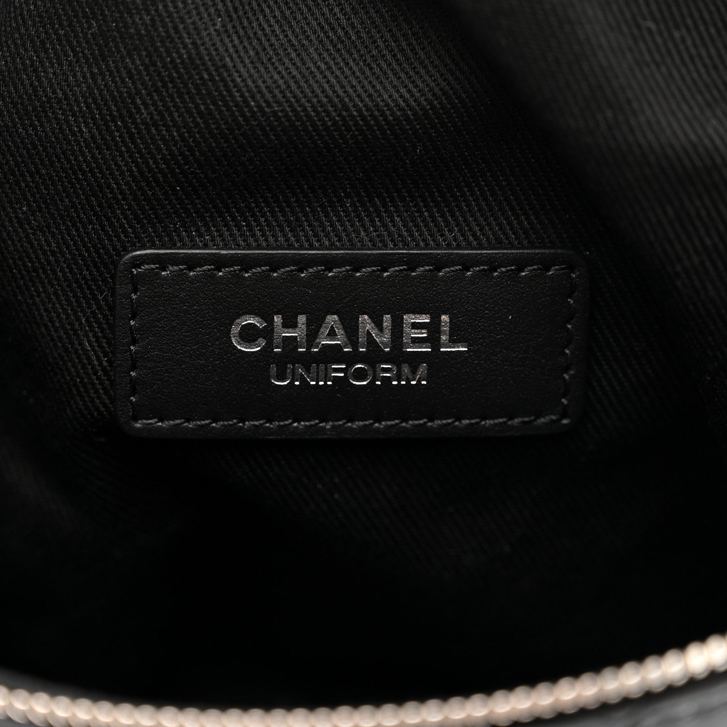 Chanel Lambskin Quilted Waist Belt Bag Black 6 of 10