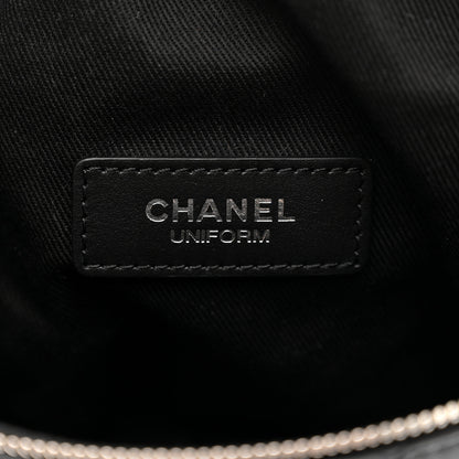 Chanel Lambskin Quilted Waist Belt Bag Black 6 of 10