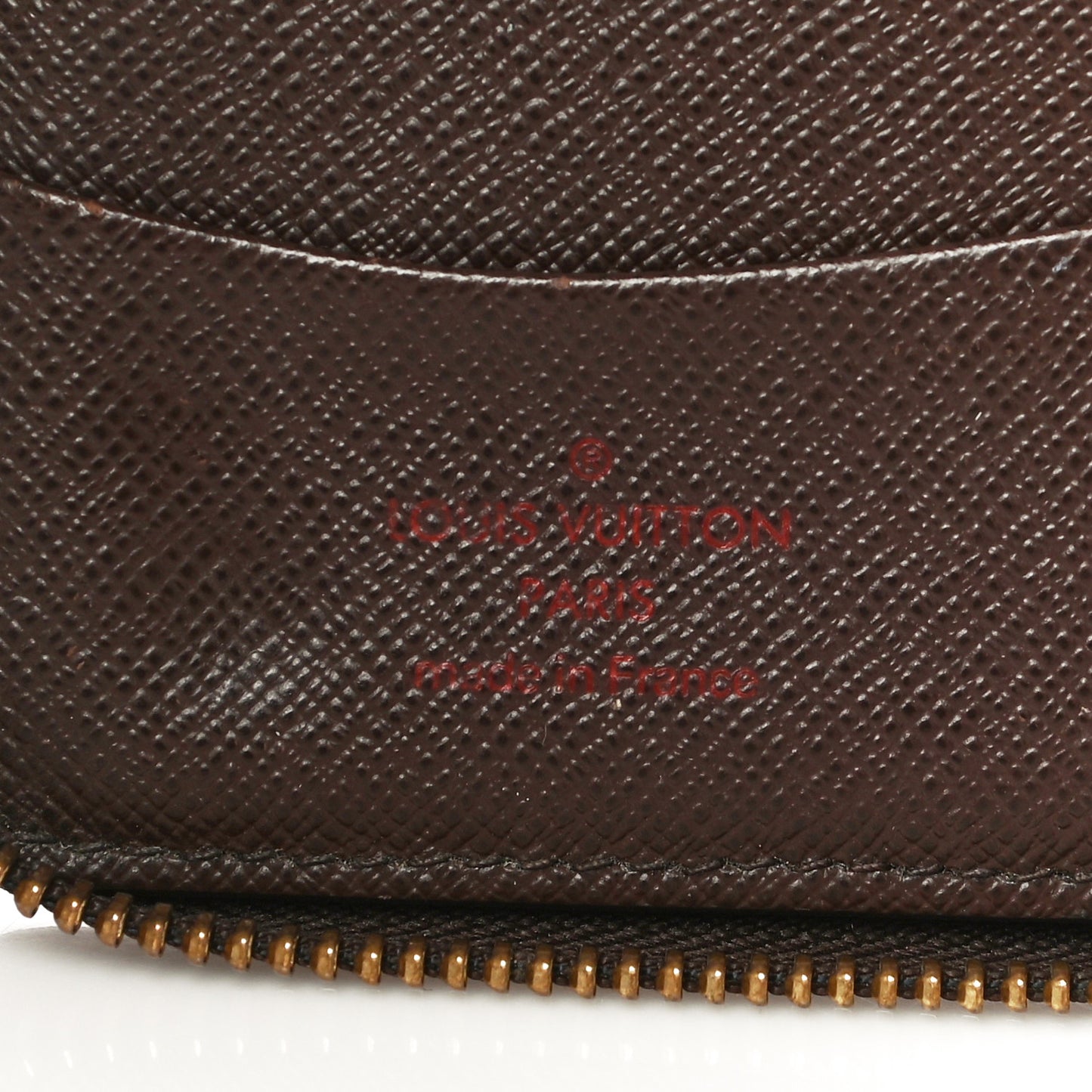 Damier Ebene Zippy Compact Wallet