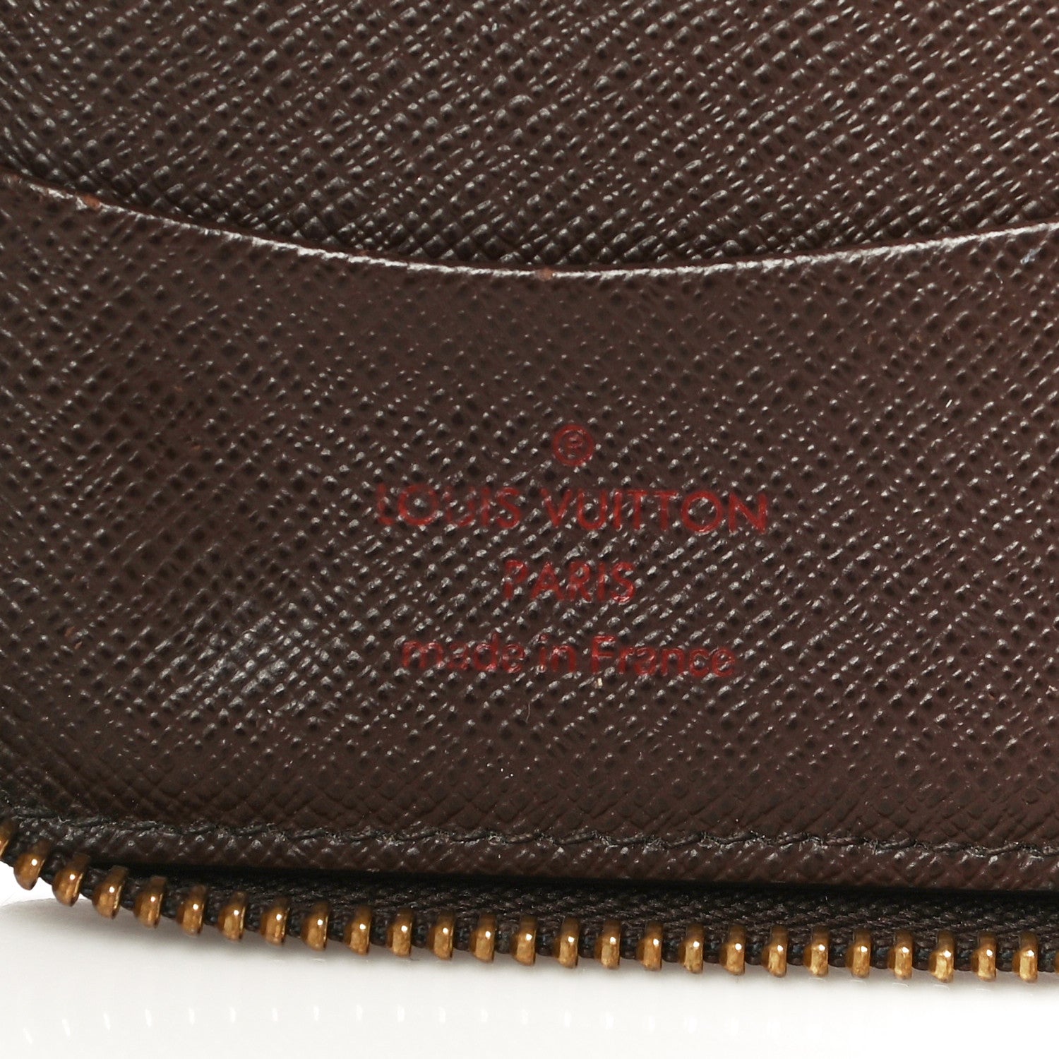 Louis Vuitton Damier Ebene Zippy Compact Wallet 6 of 11
