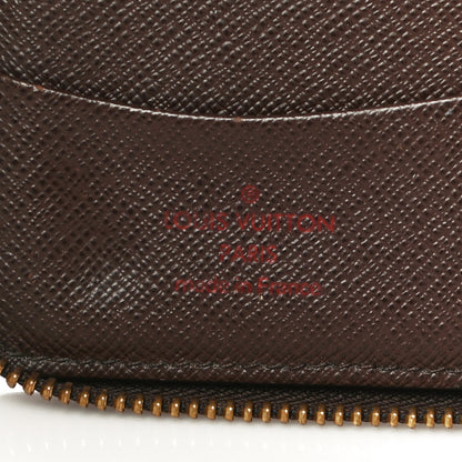Louis Vuitton Damier Ebene Zippy Compact Wallet 6 of 11