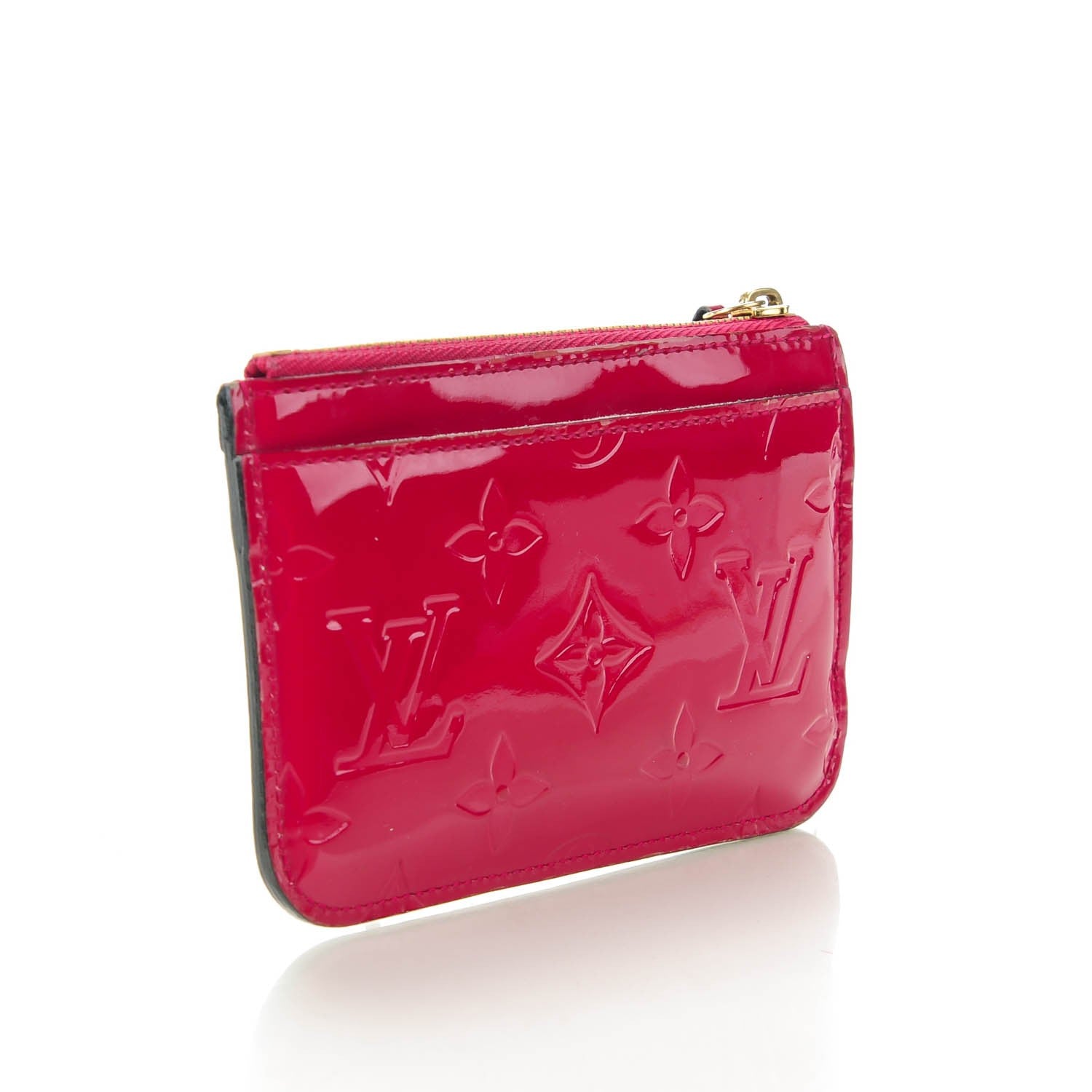 Louis Vuitton Vernis Key Pouch Rose Indien 3 of 7